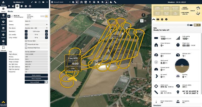 sensefly-emotion-3-simulator